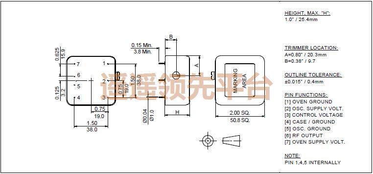 OX6749A–LZ–1-10.000–12V,RUBYQUARTZ振荡器,OX6749插件晶振