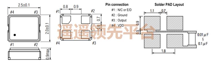 SXO-22-33ST-30F3-20.000MHz,SHINSUNG新松晶振,SXO-22有源晶振