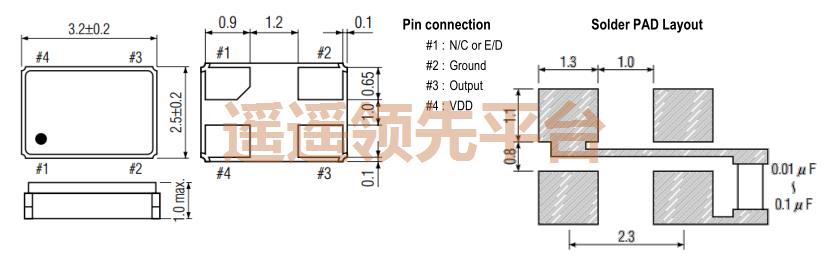 SXO-32-33ST-30F3-20.000MHz,SHINSUNG新松贴片晶振,SXO-32晶振