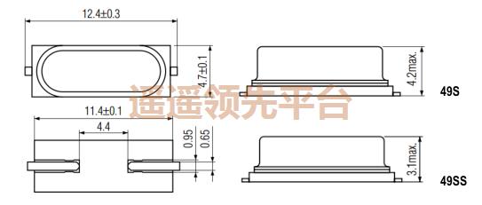 SX-49S-20-30HZ-58.000MHz-18pF,新松石英贴片晶振,SX-49S进口晶振