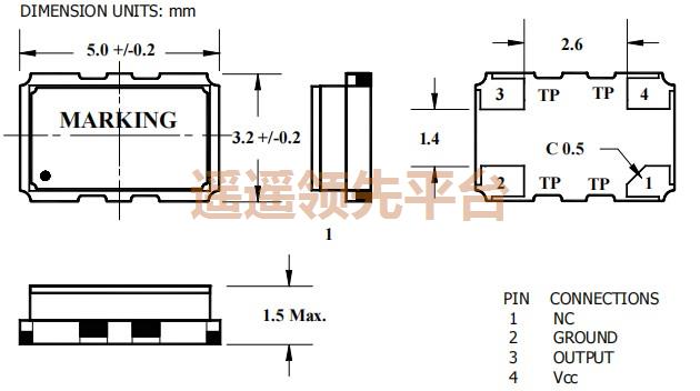 QCT40-CU3H–19.6608,QVS贴片晶振,QCT40温补有源晶振