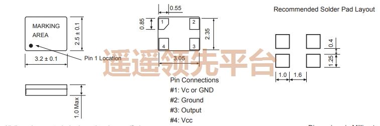 TC32-26M000-CV025J,Fortiming富通晶振,TC32石英贴片晶振