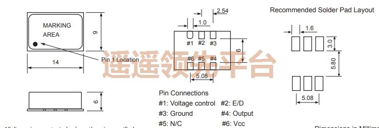 VCFR-155M520-BBA3,Fortiming石英晶振,VCFR欧美进口晶振
