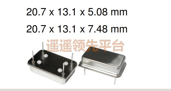 DLC33A15EH1-12MHz,FCD-Tech有源晶振,DLC石英插件晶振