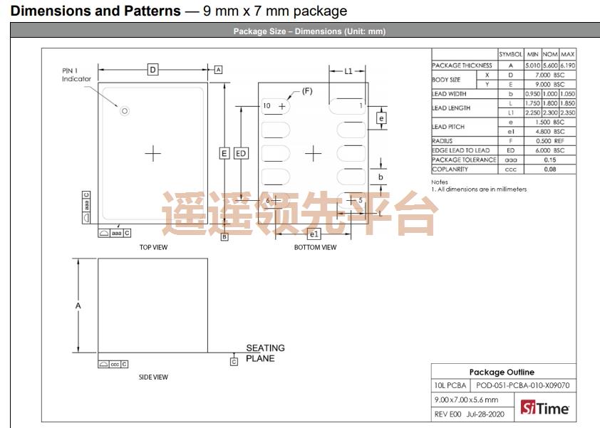 SiT2044BM-S2-18EA25.000625D,SITIME温补晶振,SiT2044BM晶振