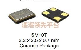 SM10T-8-25.0M-20H1GG,Pletronics无源晶振,SM10T石英贴片晶振