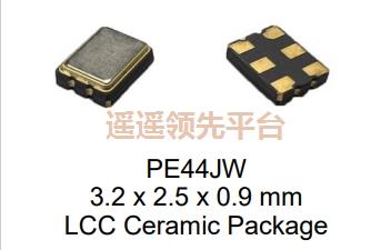 PE4445JEW-32.0M-T3K,Pletronics有源差分晶振,PE44J石英晶振
