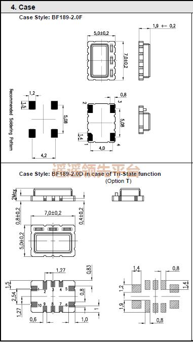 T-75S3A2070HFHX-LF-26.000MHz,KVG有源晶振,T-75S3贴片晶振