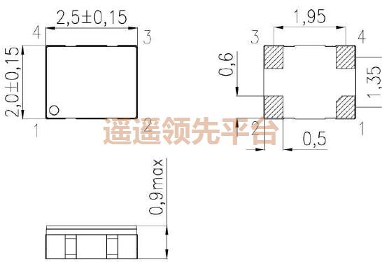 XO-25A2070B-LF-150.000MHz,KVG有源贴片晶振,XO-25000振荡器