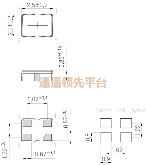 XO-25A55125FHJT-LF-100.000MHz,KVG欧美石英晶振,XO-25000E晶振