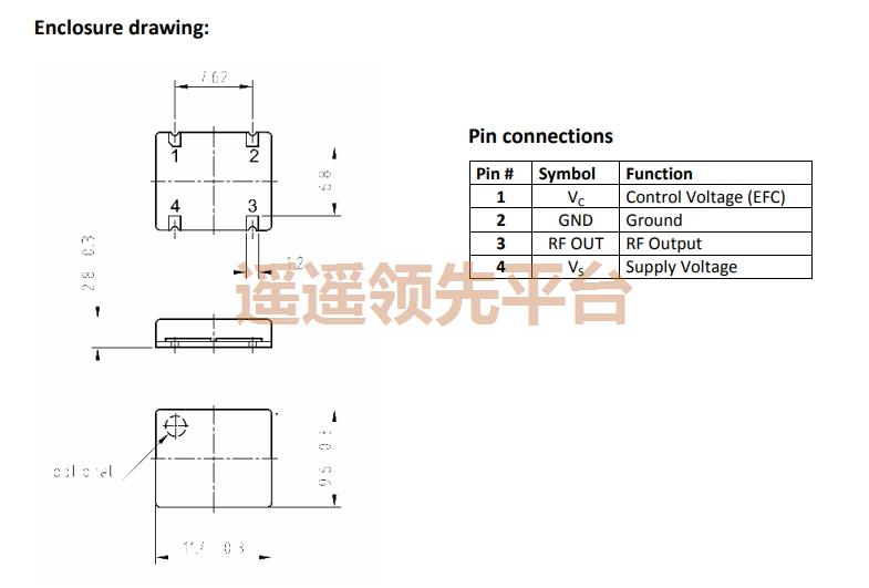 AXLE113A-V-5-C-10-3D_Rev.2-10.000MHz,AXTAL有源温补晶振,AXLE113A晶振