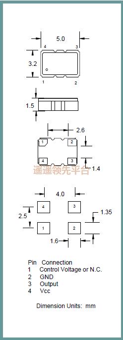 I533-3P7-40.000MHz,ILSl晶振,I533有源晶振,5032晶振