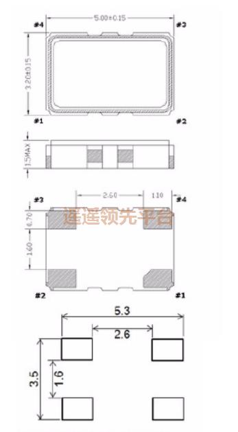 V19M200000S012,AEL艾尔晶振,5032石英贴片晶振