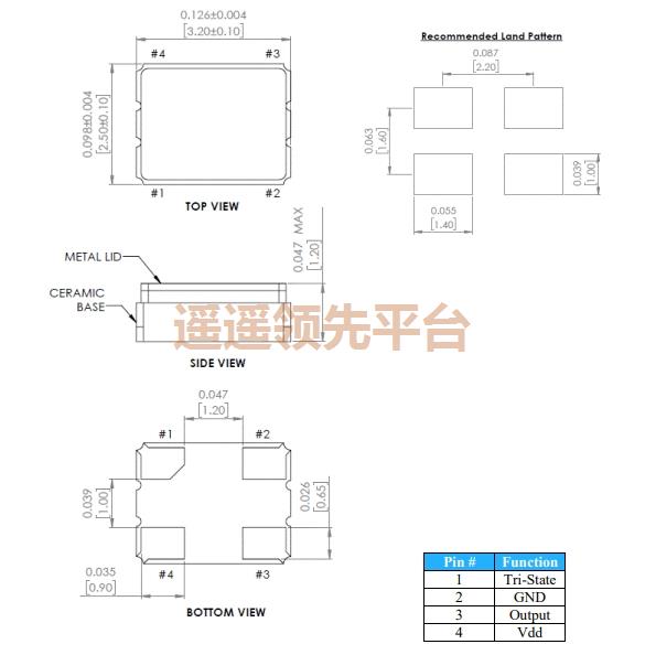 ELTX-11-A-26.000MHz-F05-T,AEL艾尔贴片晶振,ELTX-11有源晶振