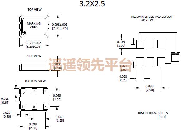 XCO793HU22-74.250,RUBYQUARTZ有源晶振,XCO有源贴片晶振