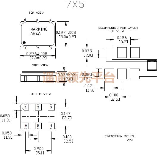 SCO793HU1-77.760,RUBYQUARTZ卢柏石英晶振,SCO贴片振荡器